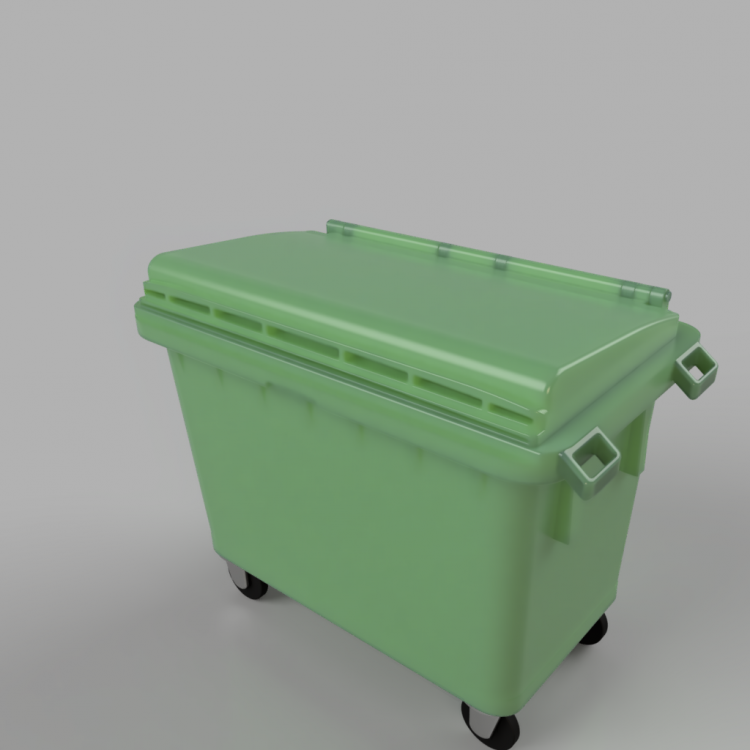Large Rubbish Container