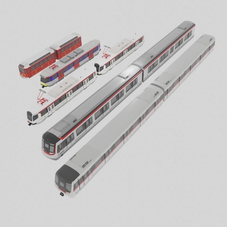 Hong Kong Train Model