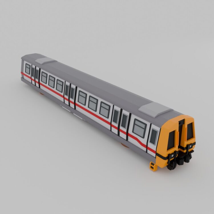 1/400 Metro Cammell EMUs Train (For 3D printing)